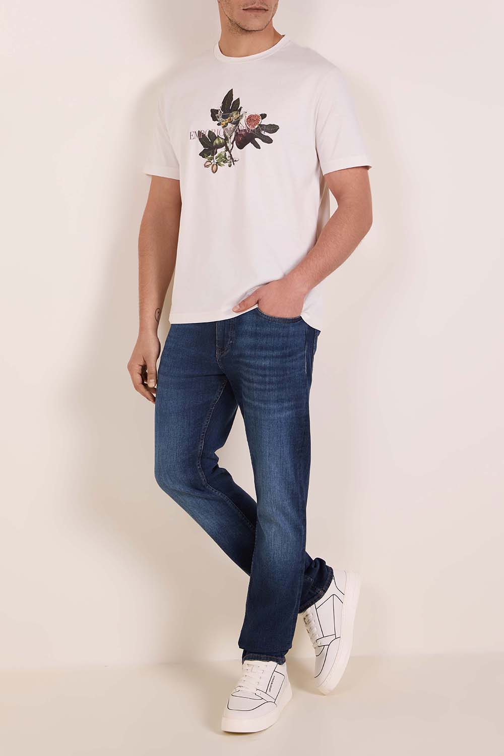 חולצת טי עם הדפס